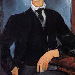 阿梅代奥·莫迪利亚尼(Amedeo Modigliani)高清作品:Pierre Edouard Baranowski