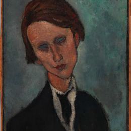 阿梅代奥·莫迪利亚尼(Amedeo Modigliani)高清作品:Pierre Edouard Baranowski