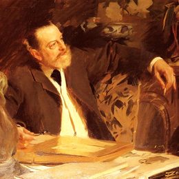 《安东尼·普鲁斯特》安德斯·左恩(Anders Zorn)高清作品欣赏