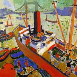 《伦敦盆地》安德烈·德朗(Andre Derain)高清作品欣赏