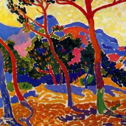 《树木》安德烈·德朗(Andre Derain)高清作品欣赏