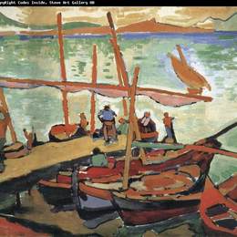 《游艇》安德烈·德朗(Andre Derain)高清作品欣赏