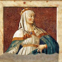 《埃丝特女王》安德烈·德·卡斯塔格诺(Andrea del Castagno)高清作品欣赏