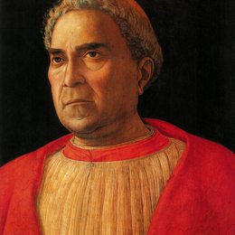 安德烈亚·曼特尼亚(Andrea Mantegna)高清作品:Portrait of Cardinal Lodovico Mezzarota