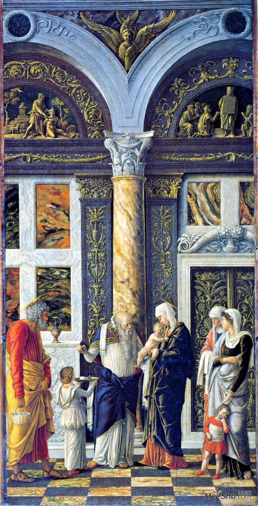 基督的割礼安德烈亚曼特尼亚andreamantegna高清作品欣赏