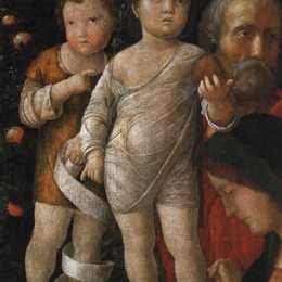 《圣约翰家族》安德烈亚·曼特尼亚(Andrea Mantegna)高清作品欣赏