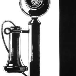 《电话》安迪·沃霍尔(Andy Warhol)高清作品欣赏