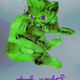 《一只叫山姆的猫》安迪·沃霍尔(Andy Warhol)高清作品欣赏