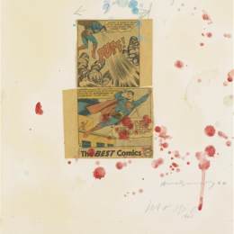 《无题（超人拼贴15）》安迪·沃霍尔(Andy Warhol)高清作品欣赏