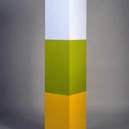 《杏墙》安妮·特鲁特(Anne Truitt)高清作品欣赏