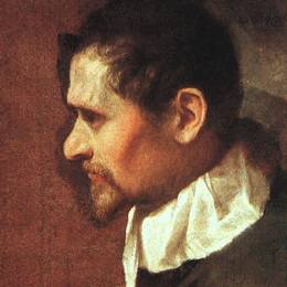 《侧面自画像》安尼巴尔·卡拉奇(Annibale Carracci)高清作品欣赏