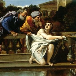 《苏珊娜与长者》安尼巴尔·卡拉奇(Annibale Carracci)高清作品欣赏