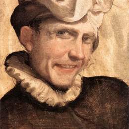 《笑的青春》安尼巴尔·卡拉奇(Annibale Carracci)高清作品欣赏