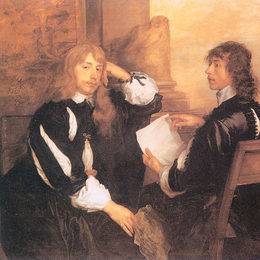 安东尼·凡·戴克(Anthony van Dyck)高清作品:Thomas Killigrew and William, Lord Crofts