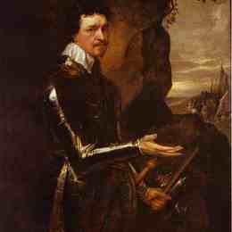 安东尼·凡·戴克(Anthony van Dyck)高清作品:Thomas Wentworth, 1st Earl of Strafford in an Armor