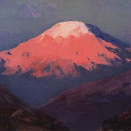 《兹别克山》阿克希普·库祖(Arkhip Kuindzhi)高清作品欣赏