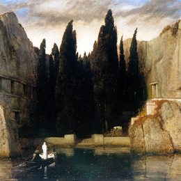 《死之岛》阿诺德·勃克林(Arnold B&amp;amp#246cklin)高清作品欣赏