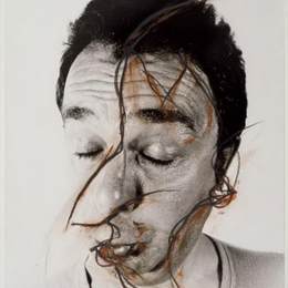 《鼻子调整（面部滑稽）》阿纳夫·莱纳(Arnulf Rainer)高清作品欣赏