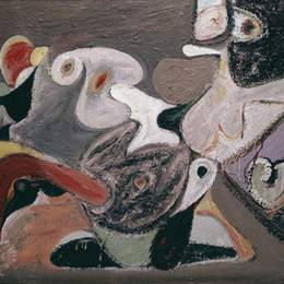 《图片在霍尔科姆》阿希尔·戈尔基(Arshile Gorky)高清作品欣赏