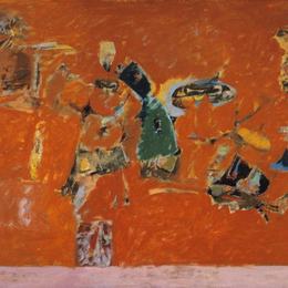 《无题》阿希尔·戈尔基(Arshile Gorky)高清作品欣赏