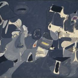 《温柔的夜晚》阿希尔·戈尔基(Arshile Gorky)高清作品欣赏
