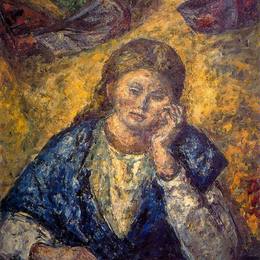 《妇女半身像》阿图罗苏托(Arturo Souto)高清作品欣赏