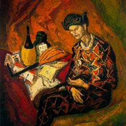 《丑角静物》阿图罗苏托(Arturo Souto)高清作品欣赏