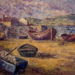 《海滩船》阿图罗苏托(Arturo Souto)高清作品欣赏