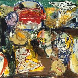 《给我儿子的信》阿斯葛·琼(Asger Jorn)高清作品欣赏