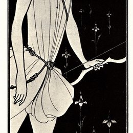 奥博利·比亚兹莱(Aubrey Beardsley)高清作品:Atalanta in Calydon