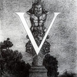 奥博利·比亚兹莱(Aubrey Beardsley)高清作品:Design of Initial V