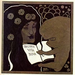 《新维塔诺瓦》奥博利·比亚兹莱(Aubrey Beardsley)高清作品欣赏