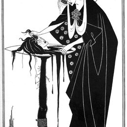 《舞者的奖赏》奥博利·比亚兹莱(Aubrey Beardsley)高清作品欣赏