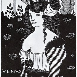 《标题页》奥博利·比亚兹莱(Aubrey Beardsley)高清作品欣赏