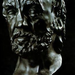 《鼻子断了的人》奥古斯特·罗丹(Auguste Rodin)高清作品欣赏