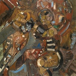 《大卫与歌利亚》阿维格多·阿里哈(Avigdor Arikha)高清作品欣赏