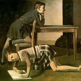 《儿童》巴尔蒂斯(Balthus)高清作品欣赏