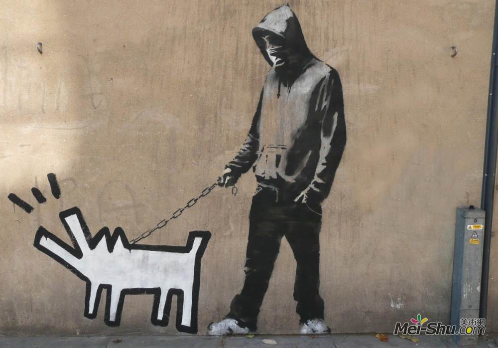 banksy最出名作品图片
