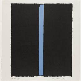 巴尼特·纽曼(Barnett Newman)高清作品:Canto II