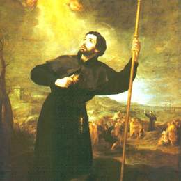 《沙勿略》巴托洛梅·埃斯特万·穆立罗(Bartolome Esteban Murillo)高清作品欣赏