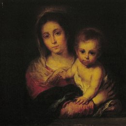 《麦当娜用餐巾纸》巴托洛梅·埃斯特万·穆立罗(Bartolome Esteban Murillo)高清作品欣赏