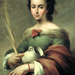 《圣诞老人》巴托洛梅·埃斯特万·穆立罗(Bartolome Esteban Murillo)高清作品欣赏