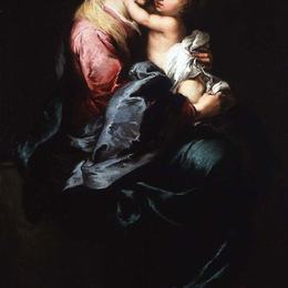 《童贞童子》巴托洛梅·埃斯特万·穆立罗(Bartolome Esteban Murillo)高清作品欣赏