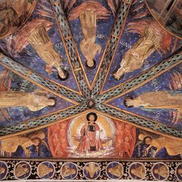 《圣弗兰西斯的荣耀与圣徒》贝诺佐·哥佐利(Benozzo Gozzoli)高清作品欣赏