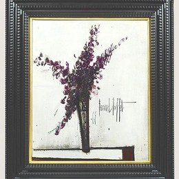 《花束》贝尔纳·布菲(Bernard Buffet)高清作品欣赏