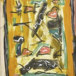 《无标题（抽象）》贝蒂·帕森斯(Betty Parsons)高清作品欣赏