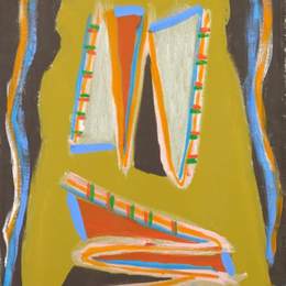 《印度卷曲》贝蒂·帕森斯(Betty Parsons)高清作品欣赏