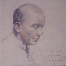 鲍里斯·克斯托依列夫(Boris Kustodiev)高清作品:Portrait of F.F. Notgaft