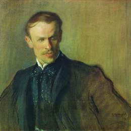 鲍里斯·克斯托依列夫(Boris Kustodiev)高清作品:Portrait of L.P. Albrecht