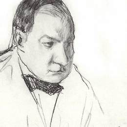 鲍里斯·克斯托依列夫(Boris Kustodiev)高清作品:Portrait of N.G. Aleksandrov